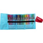 STABILO Pen 68 25er Rollerset blau