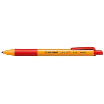STABILO Stylo bille Pointball Rouge STABILO Stylo bille Pointball Rouge