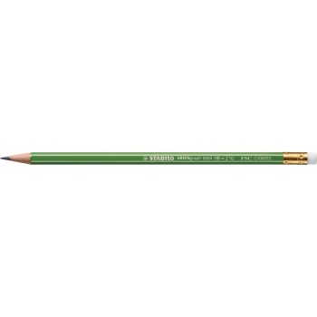 STABILO Crayon Greengraph HB, moyen (M), Vert STABILO Crayon Greengraph HB, moyen (M), Vert