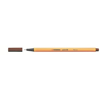 STABILO Fineliner point 88 0.4 mm, Brun STABILO Fineliner point 88 0.4 mm, Brun