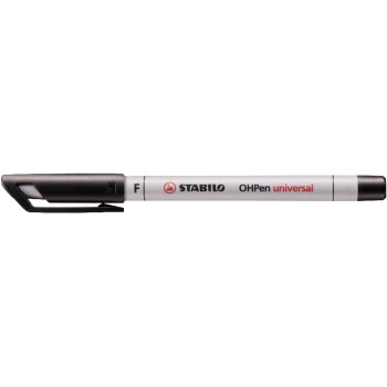 STABILO Feutre pour transparent OHPen Universal F 0.7 mm, Noir STABILO Feutre pour transparent OHPen Universal F 0.7 mm, Noir