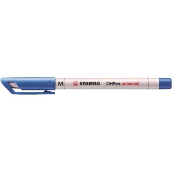 STABILO Feutre pour transparent OHPen Universal NonPermanent M Bleu STABILO Feutre pour transparent OHPen Universal NonPermanent M Bleu