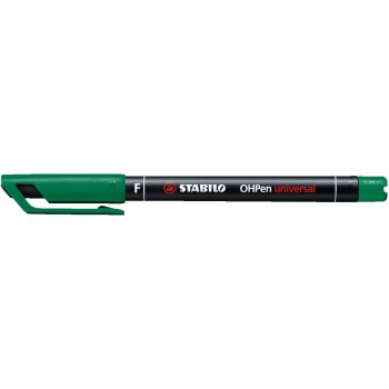 STABILO Feutre pour transparent OHPen universal F Permanent, Vert STABILO Feutre pour transparent OHPen universal F Permanent, Vert