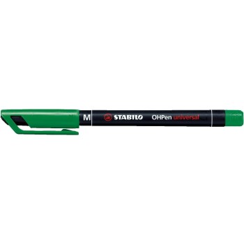 STABILO Feutre pour transparent OHPen universal M Permanent, Vert STABILO Feutre pour transparent OHPen universal M Permanent, Vert
