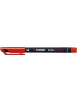 Stabilo OHPen universal Mittel red, Inhalt: 1 Stk., wasserfest,