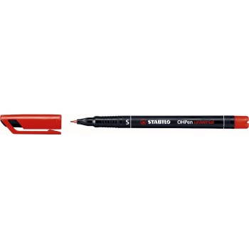 STABILO Feutre pour transparent OHPen universal 0.4 mm Superfin, rouge STABILO Feutre pour transparent OHPen universal 0.4 mm Superfin, rouge