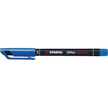 STABILO Feutre pour transparent OHPen universel 0.4 mm Superfin, bleu STABILO Feutre pour transparent OHPen universel 0.4 mm Superfin, bleu