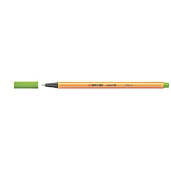 STABILO Fineliner point 88 vert clair STABILO Fineliner point 88 vert clair