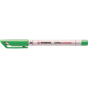 STABILO Feutre pour transparent OHPen Universal NonPermanent M Vert STABILO Feutre pour transparent OHPen Universal NonPermanent M Vert