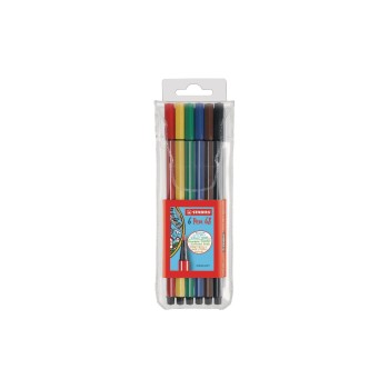 STABILO Feutres de coloriage Pen68 6 pièces STABILO Feutres de coloriage Pen68 6 pièces