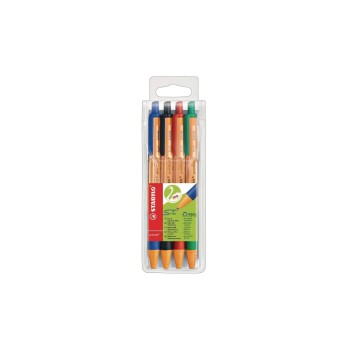 STABILO pointball Kugelschreiber 4er Etui, Inhalt: 4 Stk. STABILO pointball Kugelschreiber 4er Etui, Inhalt: 4 Stk.