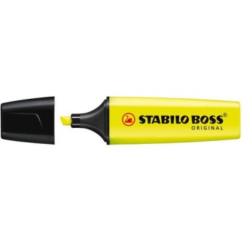 STABILO Surligneur Boss Original 10 pièces, jaune STABILO Surligneur Boss Original 10 pièces, jaune