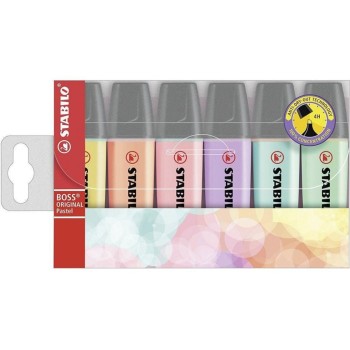 STABILO Surligneur Pastell 6 pièces STABILO Surligneur Pastell 6 pièces