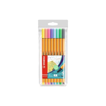 STABILO Fineliner Point 88 8 pièces, pastel STABILO Fineliner Point 88 8 pièces, pastel