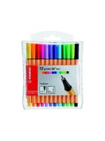 STABILO point 88 MINI 12er Etui, verschiedene Farben