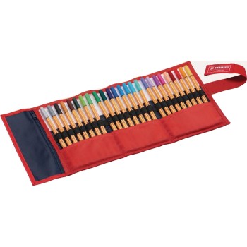 STABILO Fineliner point 88 25 pièces, multicolore STABILO Fineliner point 88 25 pièces, multicolore