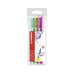 STABILO pointMax 4er Etui, blue, grün, rosa, lila