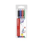 STABILO pointMax 4er Etui Standartfarb, noir, bleu, rouge , vert
