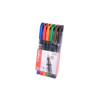 STABILO Feutre pour transparent OHPen universal S 6 pièces STABILO Feutre pour transparent OHPen universal S 6 pièces