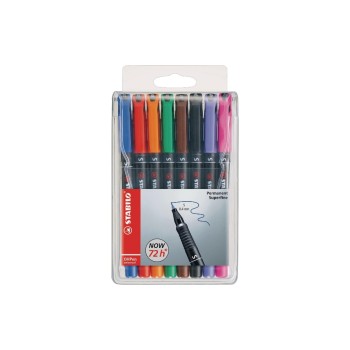 STABILO Feutre pour transparent OHPen Universal S 8 pièces STABILO Feutre pour transparent OHPen Universal S 8 pièces