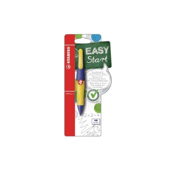STABILO Porte-mine EASYergo 1.4 Start Droite, violet/jaune STABILO Porte-mine EASYergo 1.4 Start Droite, violet/jaune