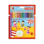 STABILO Crayons de couleur Trio dick 18 pièces