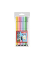 STABILO Pen 68 Pastell 8er Etui, verschiedene Farben