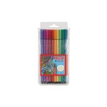 STABILO Pen 68 Fasermaler 20er Etui, verschiedene Farben