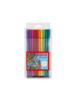 STABILO Pen 68 Fasermaler 20er Etui, verschiedene Farben