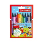 STABILO Feutres de coloriage Pen 68 Mini 12 pièces