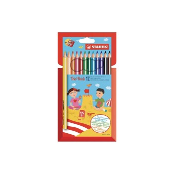 STABILO Crayons de couleur Trio dick 12 pièces STABILO Crayons de couleur Trio dick 12 pièces