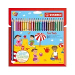 STABILO Crayons de couleur Trio dick 24 pièces