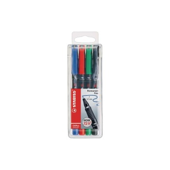 Stabilo OHPen universal Fein 4er Etui Stabilo OHPen universal Fein 4er Etui