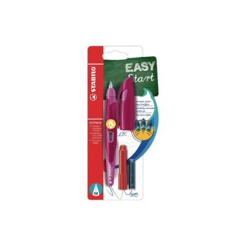 STABILO Stylo plume EASYbirdy Rose, moyen (M), pour gauchers STABILO Stylo plume EASYbirdy Rose, moyen (M), pour gauchers