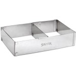 STÄDTER Backrahmen Rechteck, verstellbar mit Trennsteg 27.5-5