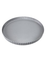 STÄDTER Tarteform with Hebeboden, ø 28x2.2 cm silver