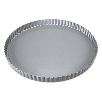 STÄDTER Tarteform with Hebeboden, ø 28x2.2 cm silver