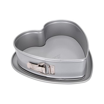 STÄDTER Springform Herz, ø 26x7 cm silver