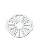 Städter Diviseur de gâteau 12/16 pièces Blanc, 27.5 cm