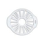 Städter Diviseur de gâteau 14/18 pièces Blanc, 27.5 cm