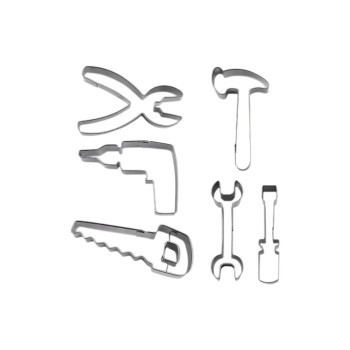 Städter Emporte-pièce pour biscuits Dans l'atelier Outil, Set de 6 pièces