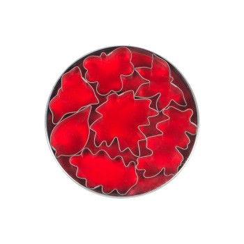 STÄDTER Ausstecher in Dose Blätter, Grösse: 4.5-6.5 cm