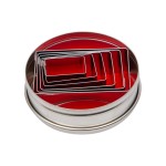 Städter Emporte-pièce pour biscuits Figure géométrique, Set de 6 pièces