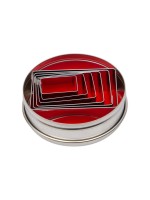 Städter Emporte-pièce pour biscuits Figure géométrique, Set de 6 pièces