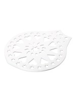 Städter Pochoir à gâteau Blanc, 28 cm