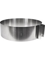 STÄDTER Tortenring with Griff, 9 cm/ø 15-30 cm verstellbar
