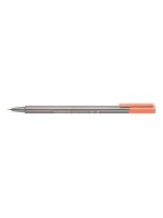 STAEDTLER 334 Fineliner triplus 0,3 salmon, superfeine,metallgefasste Spitze,ca.0,3mm