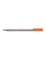 STAEDTLER 334 Fineliner triplus orange, superfeine,metallgefasste Spitze,ca.0,3mm