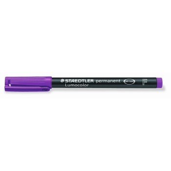 Staedtler Feutre pour transparent Lumocolor 318 F Violet, permanent