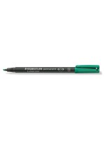 STAEDTLER 314 Folienstift Lumocolor B grün, permanent,B-Spitze, ca. 1.0-2.5 mm